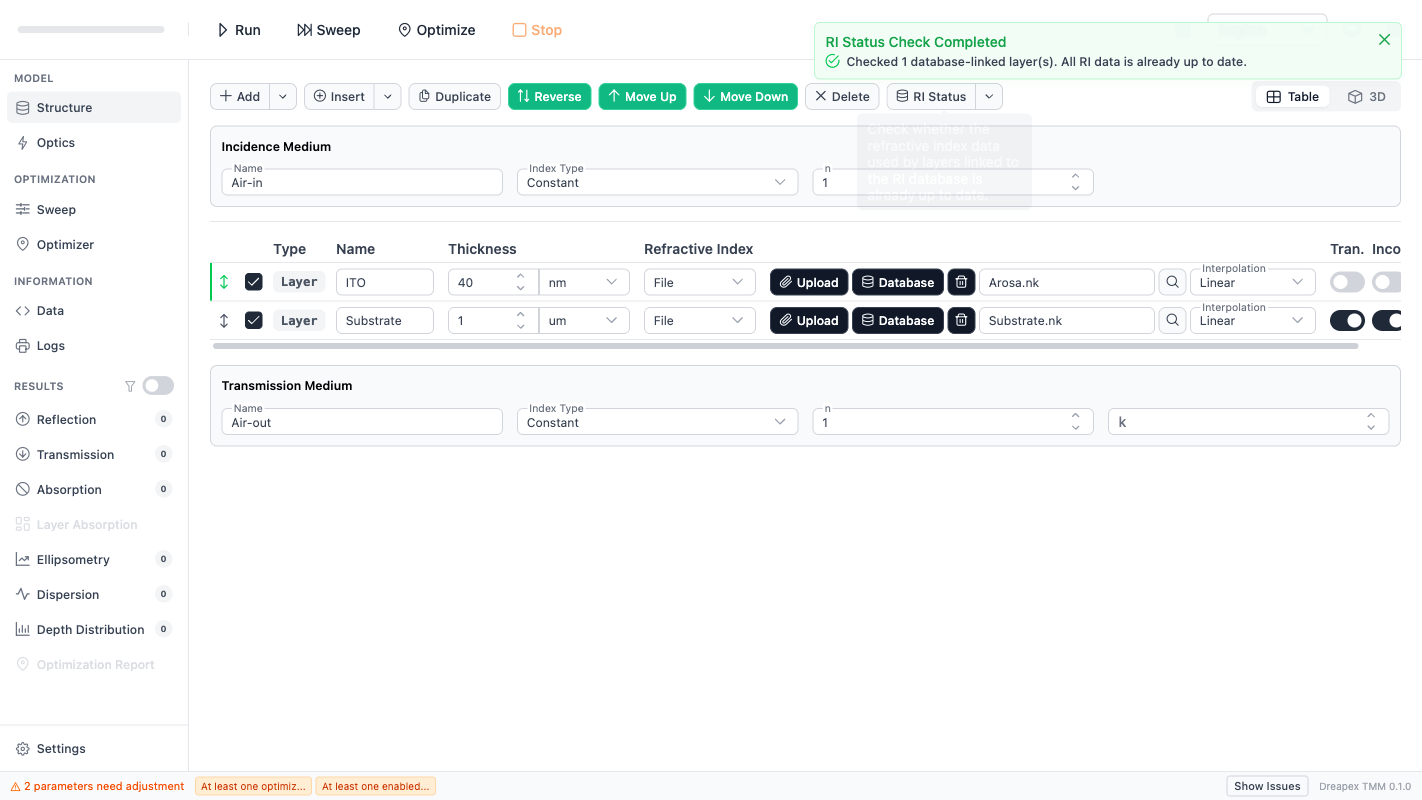 RI Status Check Complete — All Up to Date